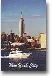 Empire State Building postcard