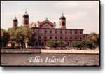Ellis Island Building postcard
